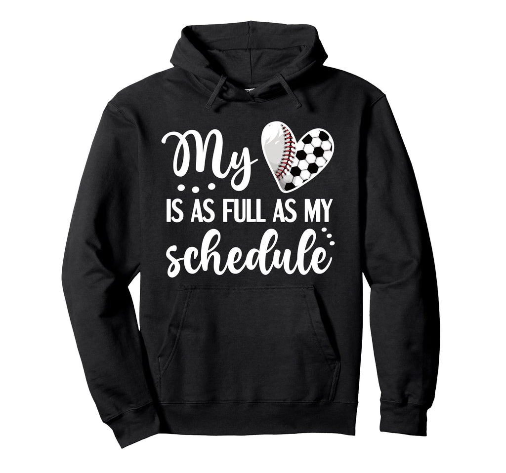 Ball Mom Proud Baseball Soccer Player Hoodie - Aesthetic Graphic Unisex - T-Shirt, Sweatshirt, Hoodie