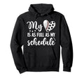Ball Mom Proud Baseball Soccer Player Hoodie - Aesthetic Graphic Unisex - T-Shirt, Sweatshirt, Hoodie