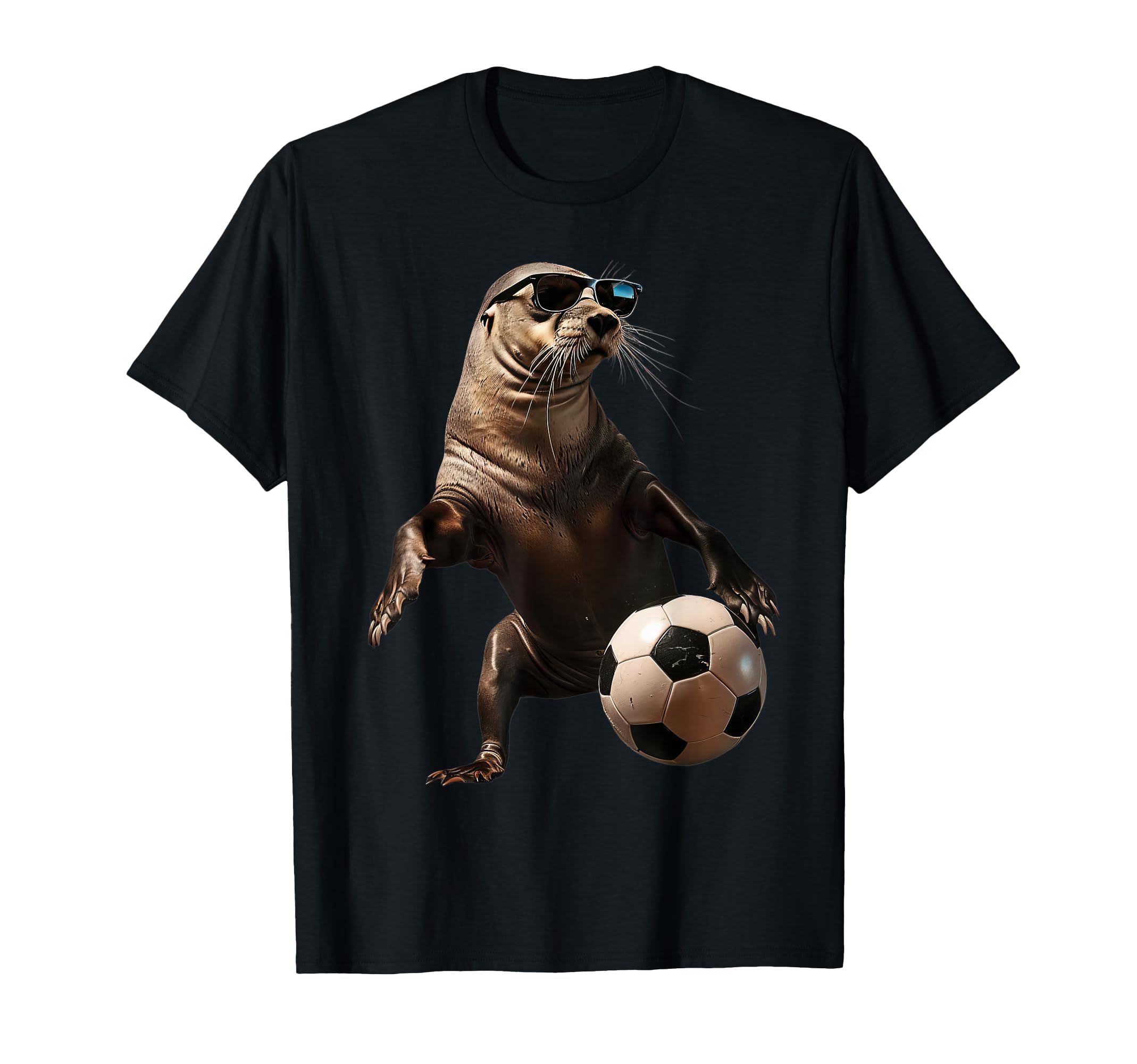 Sea Lion Soccer T-Shirt - Streetwear Style Men Women - T-Shirt, Sweatshirt, Hoodie
