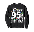 Funny Its My 95Th Birthday Hats Soccer Sweatshirt - Trendy Graphic Unisex - T-Shirt, Sweatshirt, Hoodie
