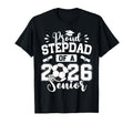 Proud Stepdad 2026 Senior Soccer Ball T-Shirt - Custom Art Print Unisex - T-Shirt, Sweatshirt, Hoodie