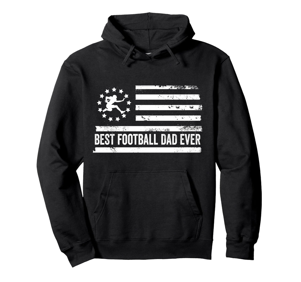 Football Coach Us American Flag Patriotic Hoodie - Graphic Print Men Women - T-Shirt, Sweatshirt, Hoodie