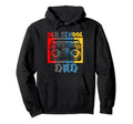 Old School Dad Hip Hop Lover Hoodie - Aesthetic Graphic for Adults - T-Shirt, Sweatshirt, Hoodie