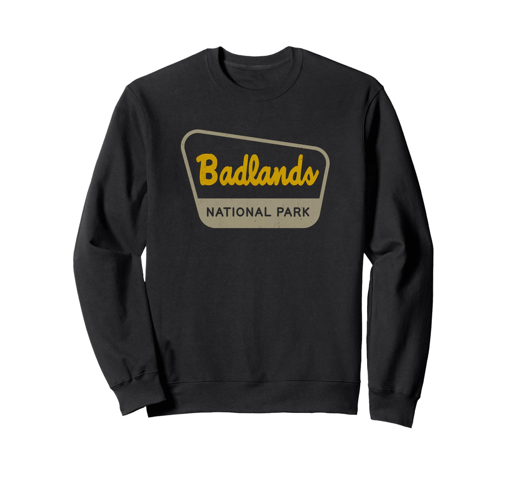Badlands National Park Two Tone Sweatshirt - Aesthetic Graphic for Adults - T-Shirt, Sweatshirt, Hoodie