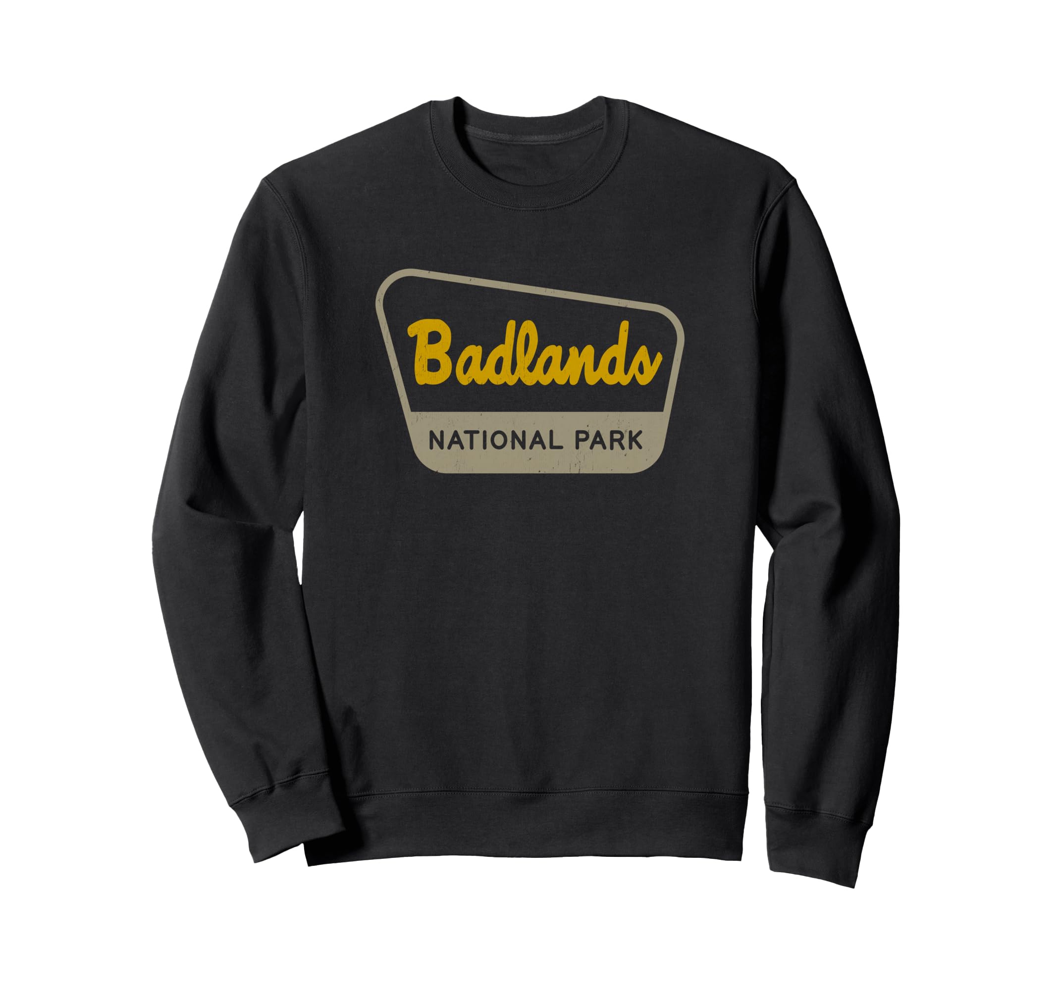 Badlands National Park Two Tone Sweatshirt - Aesthetic Graphic for Adults - T-Shirt, Sweatshirt, Hoodie