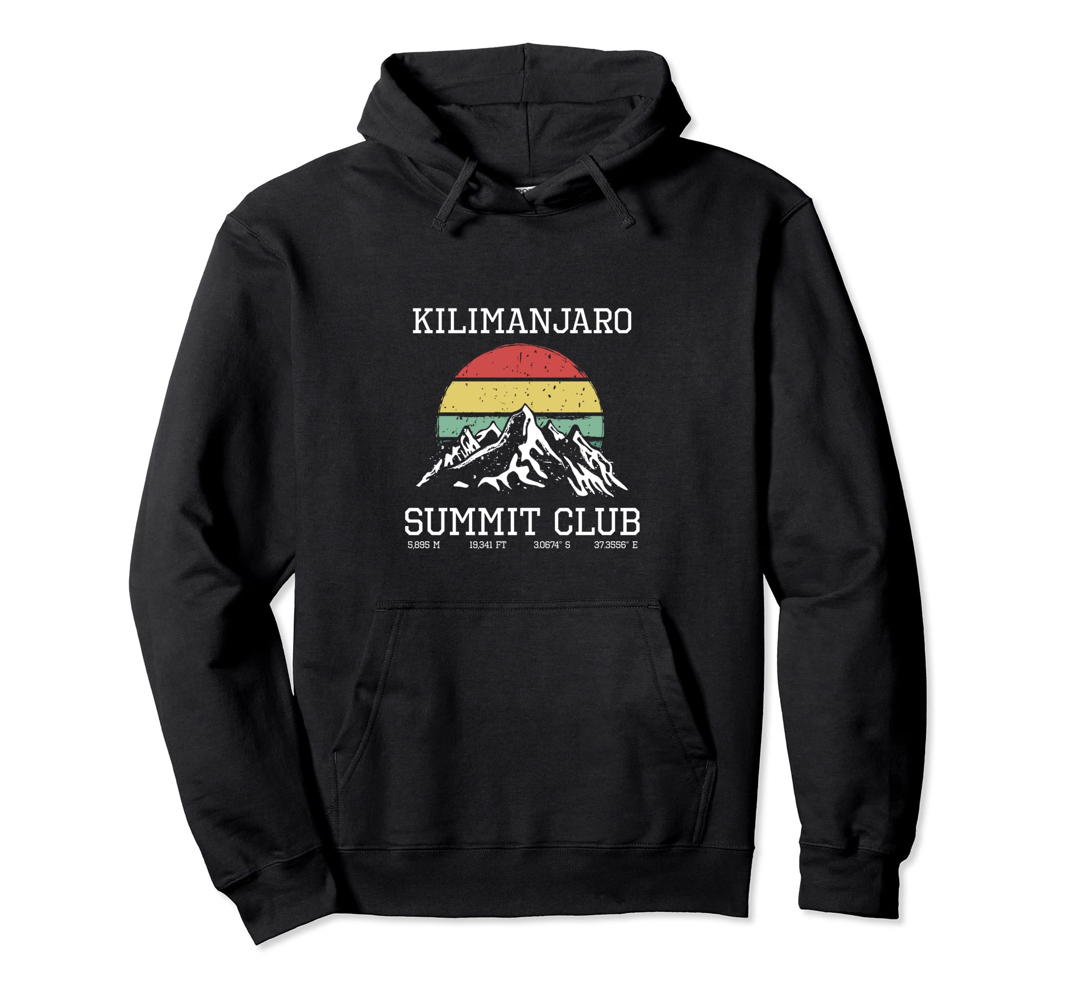 Climbed Mount Kilimanjaro Summit Hoodie - Aesthetic Graphic for Adults - T-Shirt, Sweatshirt, Hoodie