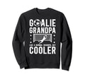 Soccer Goalie Grandpa Soccer Sweatshirt - Fun Novelty Design for Adults - T-Shirt, Sweatshirt, Hoodie