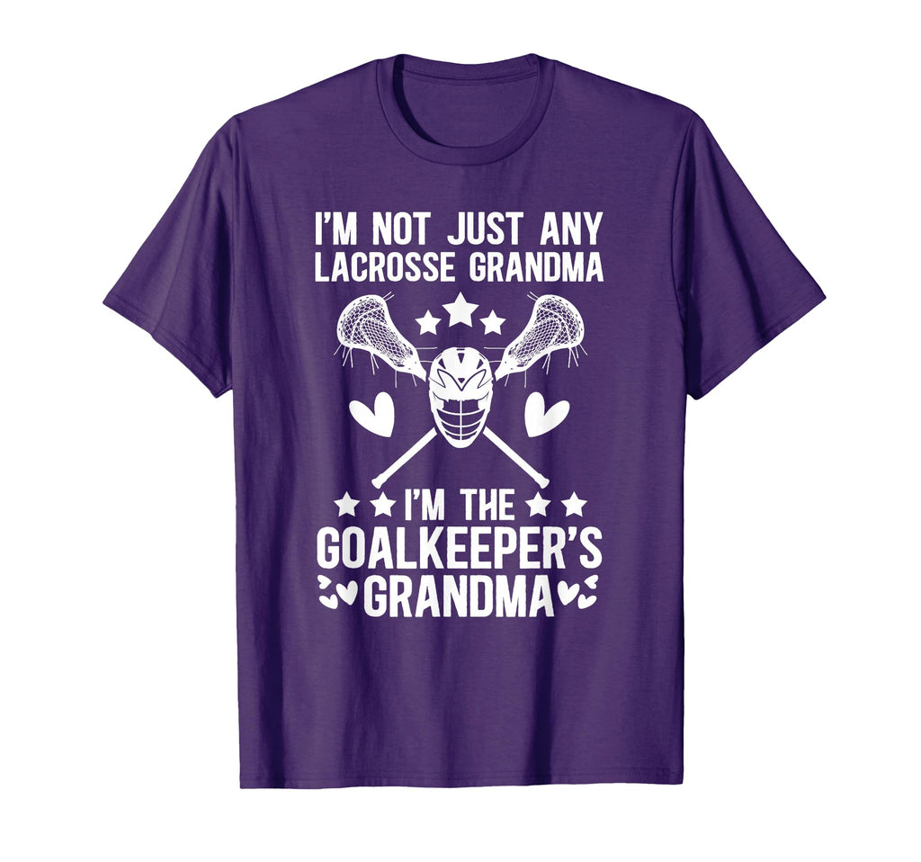 Im Lacrosse Goalkeeper Grandma T-Shirt - Custom Art Print for Adults - T-Shirt, Sweatshirt, Hoodie