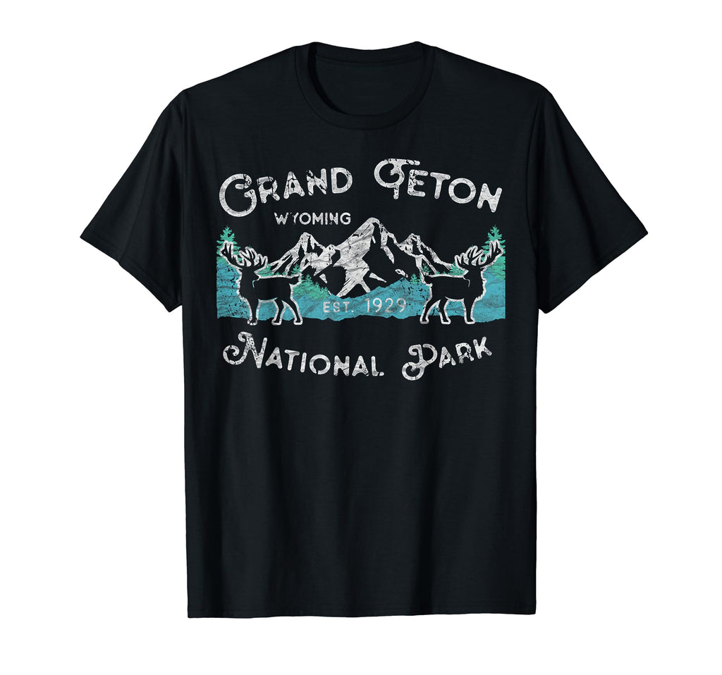 Grand Teton Bison National Parks T-Shirt - Casual Everyday Wear Men Women - T-Shirt, Sweatshirt, Hoodie