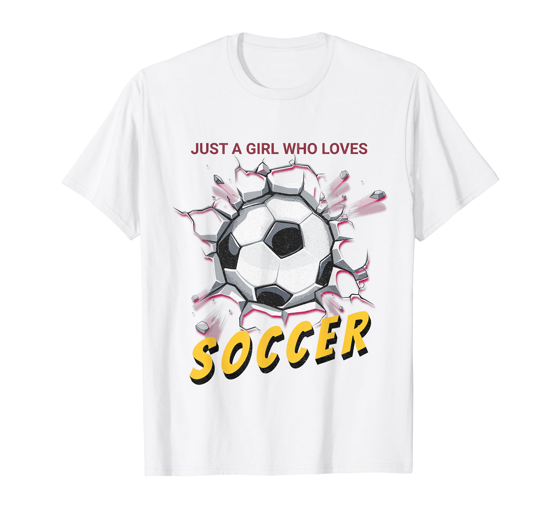 Just Who Loves Soccer T-Shirt - Novelty Apparel Unisex - T-Shirt, Sweatshirt, Hoodie