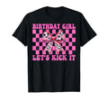 Birthday Lets Kick It Soccer Mom Mama T-Shirt - Graphic Print Unisex - T-Shirt, Sweatshirt, Hoodie