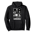 Funny Old School Hip Hop Rapper Beat Hoodie - Unique Graphic Men Women - T-Shirt, Sweatshirt, Hoodie