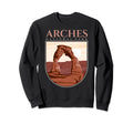 Arches National Park Hiking Camping Utah Sweatshirt - Graphic Print Unisex - T-Shirt, Sweatshirt, Hoodie