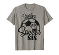 Senior Soccer Sis 2024 Class 2024 T-Shirt - Casual Everyday Wear Men Women - T-Shirt, Sweatshirt, Hoodie