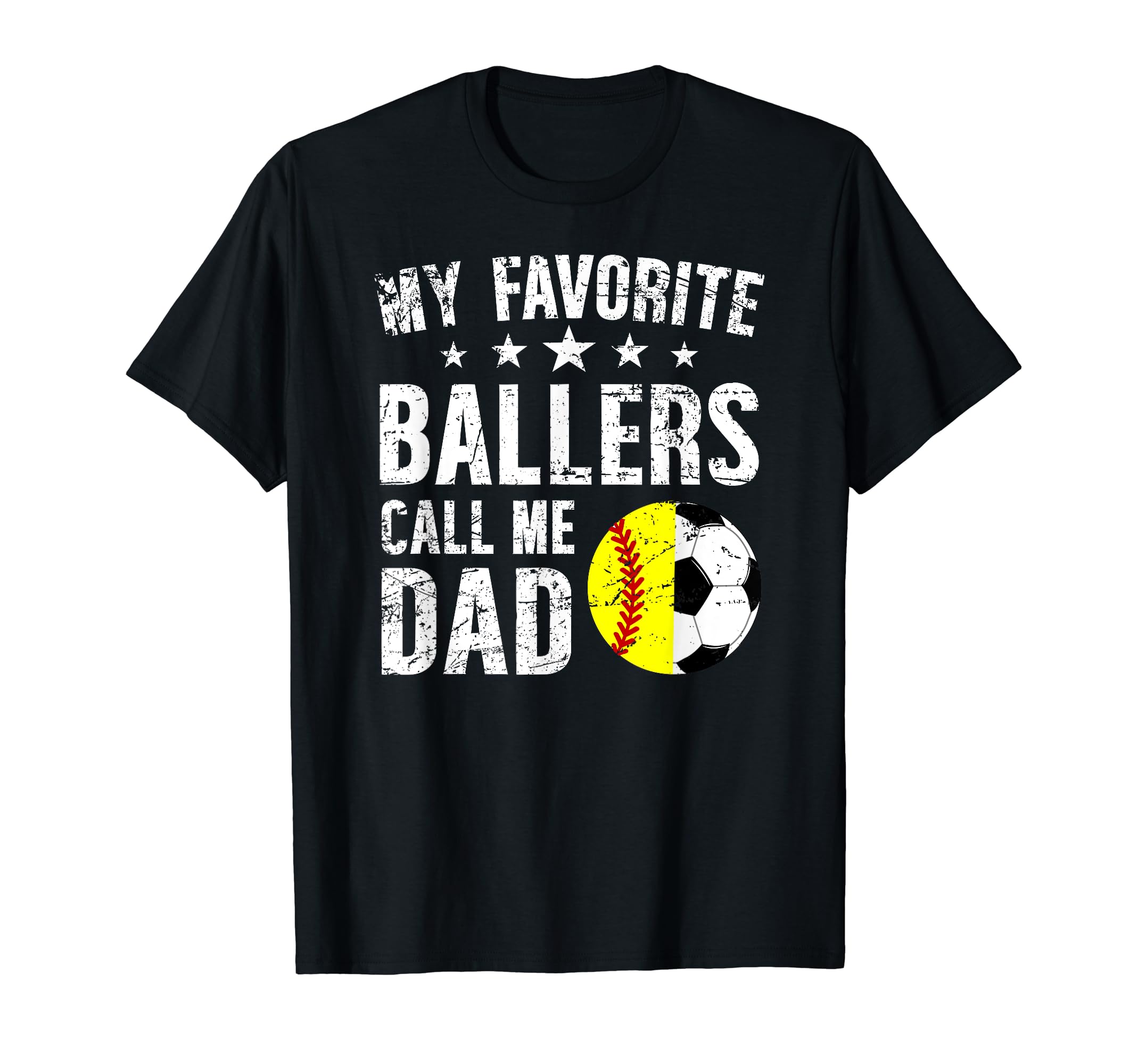 My Favorite Ballers Call Me Dad T-Shirt - Aesthetic Graphic Men Women - T-Shirt, Sweatshirt, Hoodie