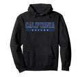 California Soccer Blue Text Hoodie - Graphic Print for Adults - T-Shirt, Sweatshirt, Hoodie