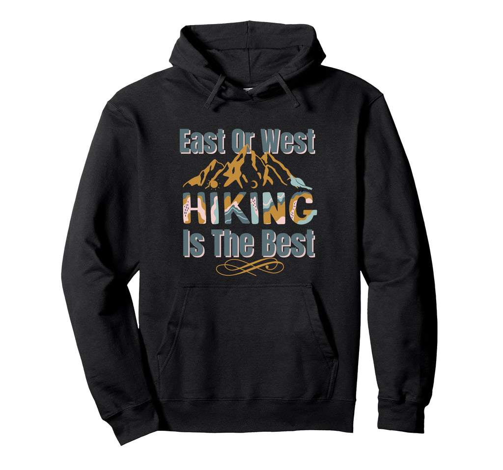 Fall Hiking Trails Mountains And Hoodie - Aesthetic Graphic for Adults - T-Shirt, Sweatshirt, Hoodie