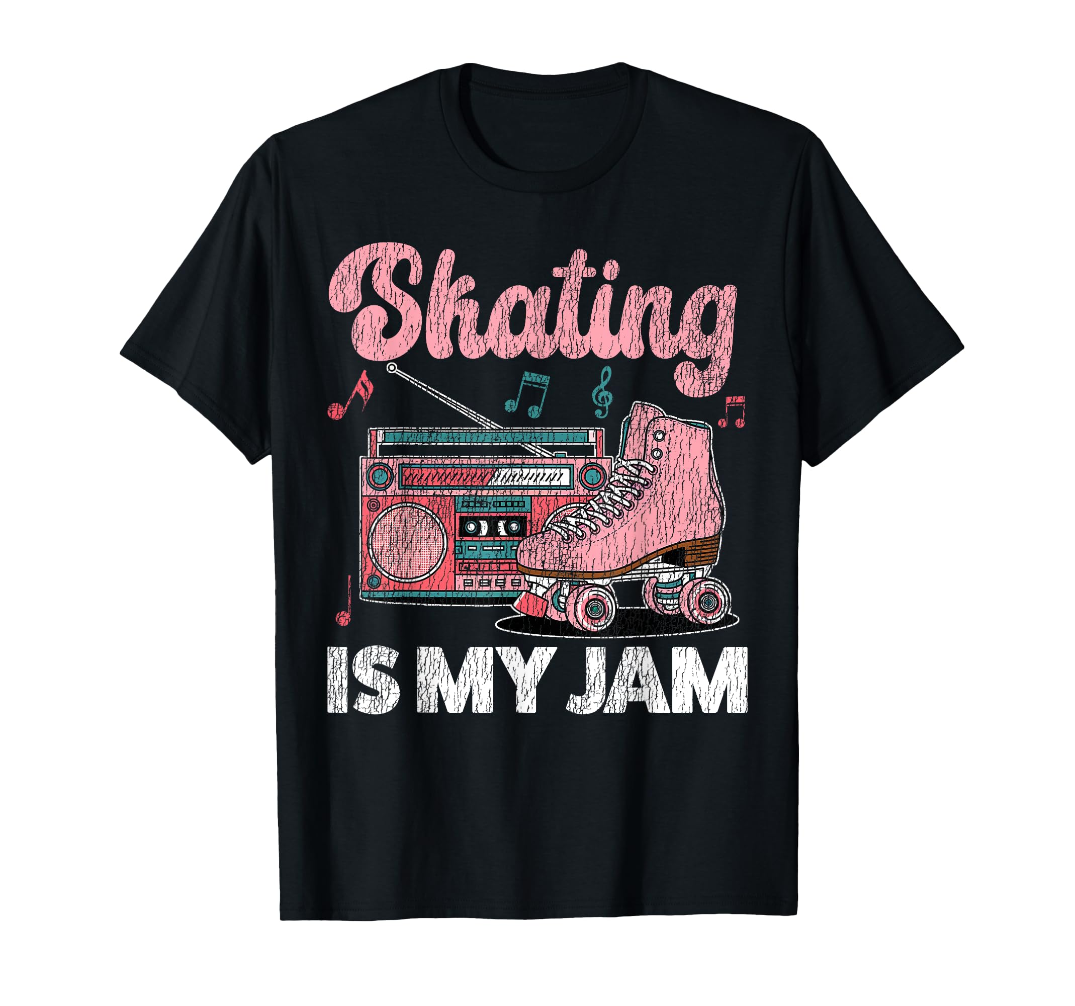 Roller Skating Skate 1970S Skating Is My T-Shirt - Trendy Graphic Unisex - T-Shirt, Sweatshirt, Hoodie