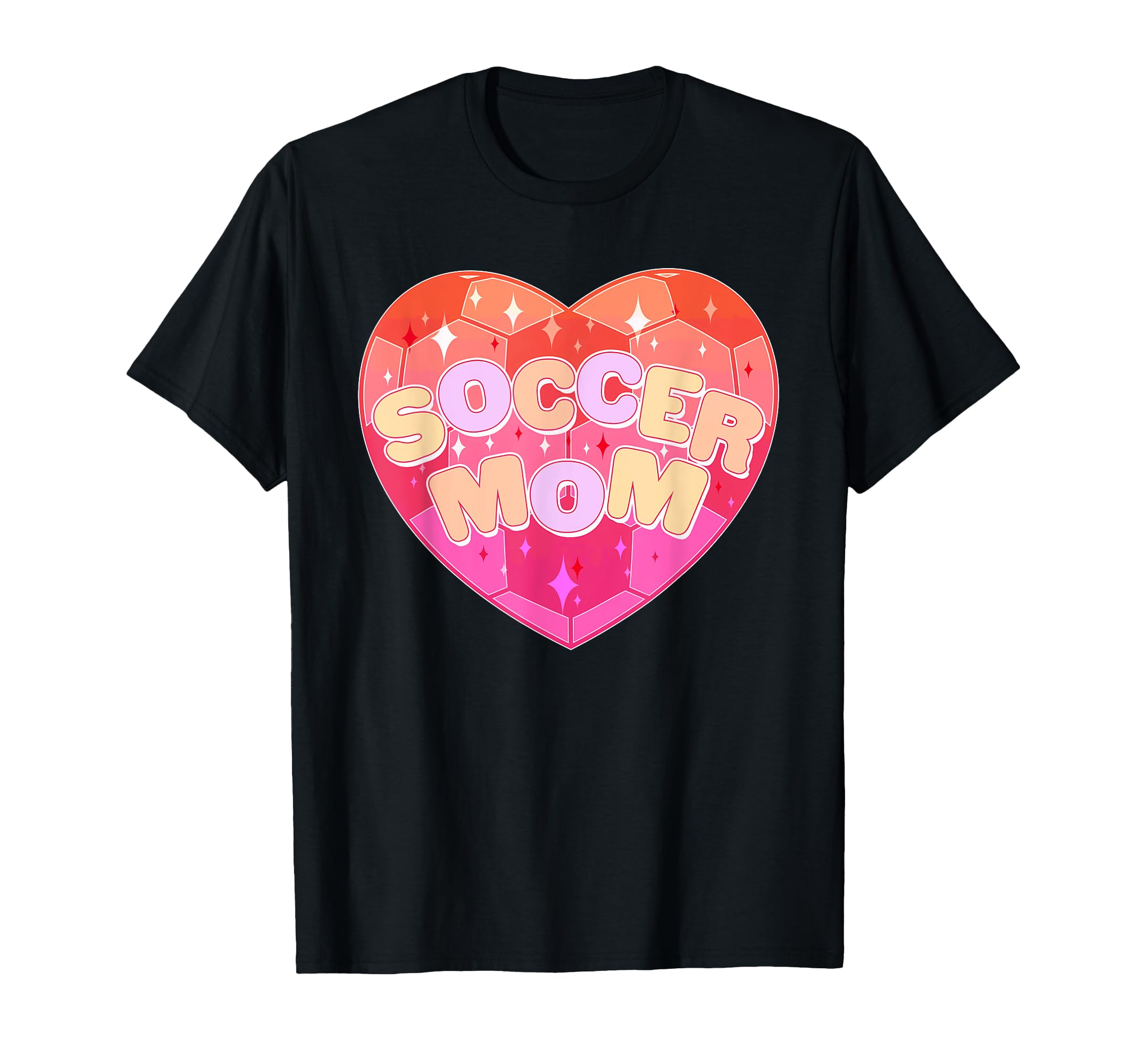 Soccer Mom Funny Ball Heart Soccer T-Shirt - Unique Graphic for Adults - T-Shirt, Sweatshirt, Hoodie