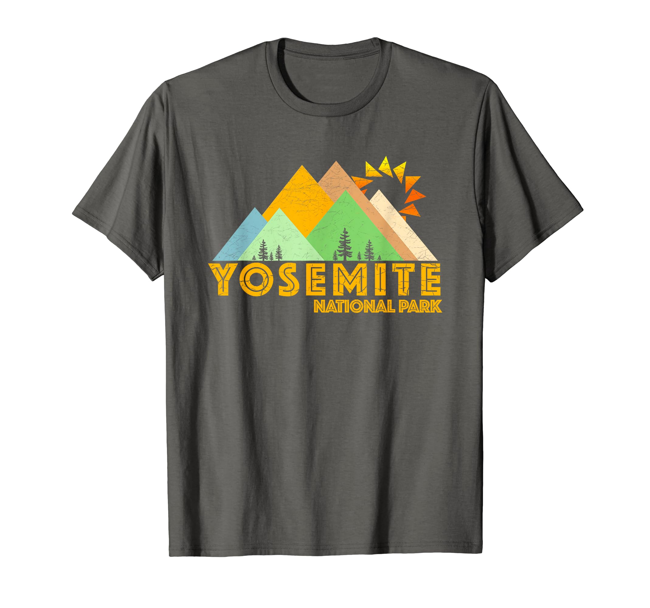 Yosemite National Park Mountains T-Shirt - Aesthetic Graphic Unisex - T-Shirt, Sweatshirt, Hoodie