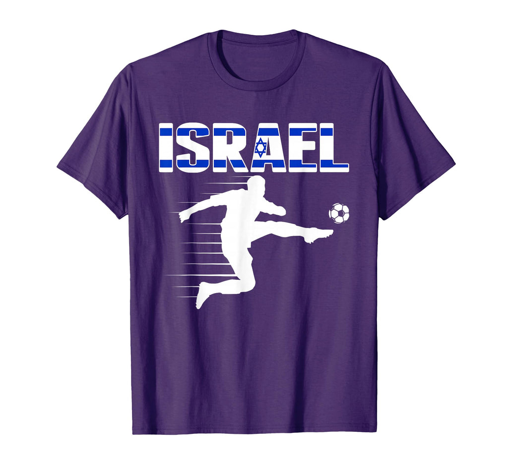 Israel Soccer Lovers Jersey Support T-Shirt - Fun Novelty Design Unisex - T-Shirt, Sweatshirt, Hoodie