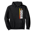 Sicilia Soccer Gifts Proud Sicilian Hoodie - Minimalist Print for Adults - T-Shirt, Sweatshirt, Hoodie