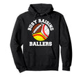Busy Raising Ballers Funny Baseball Hoodie - Streetwear Style Men Women - T-Shirt, Sweatshirt, Hoodie