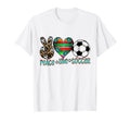 Peace Love Soccer Mom Dad Brother T-Shirt - Casual Everyday Wear Men Women - T-Shirt, Sweatshirt, Hoodie