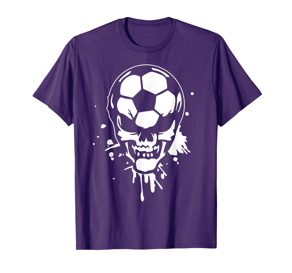 Soccer Skeleton Funny Player T-Shirt - Novelty Apparel for Adults - T-Shirt, Sweatshirt, Hoodie