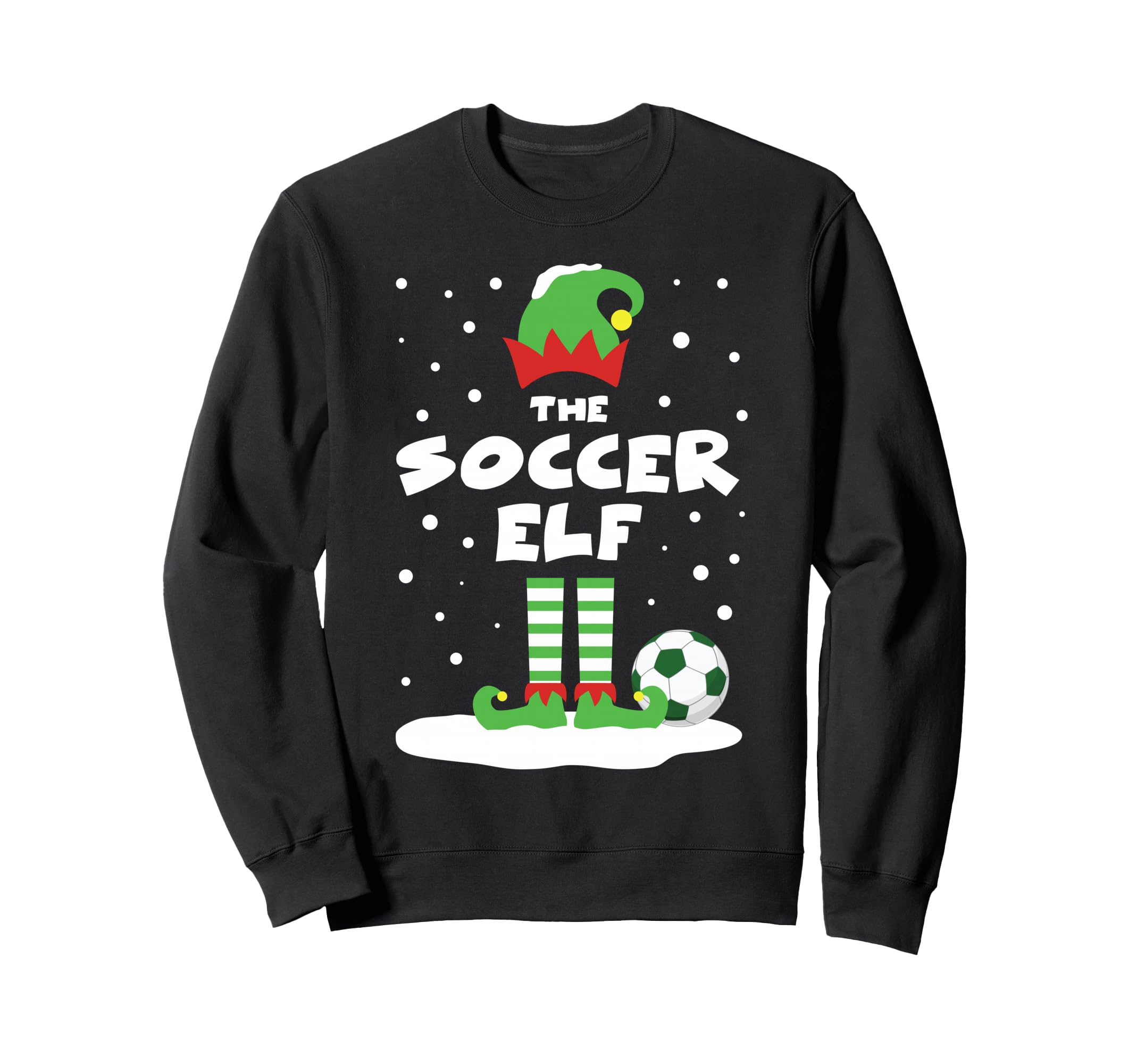 Soccer Elf Matching Group Family Sweatshirt - Novelty Apparel Unisex - T-Shirt, Sweatshirt, Hoodie