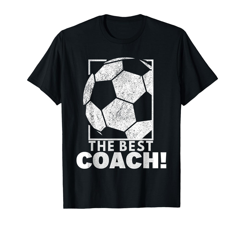 Best Soccer Coach Soccer Ball Soccer T-Shirt - Unique Graphic Men Women - T-Shirt, Sweatshirt, Hoodie