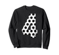 Soccer 4 Jersey Number Sweatshirt - Unique Graphic Men Women - T-Shirt, Sweatshirt, Hoodie