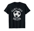 Saint Louis Soccer Distressed 90S T-Shirt - Graphic Print for Adults - T-Shirt, Sweatshirt, Hoodie