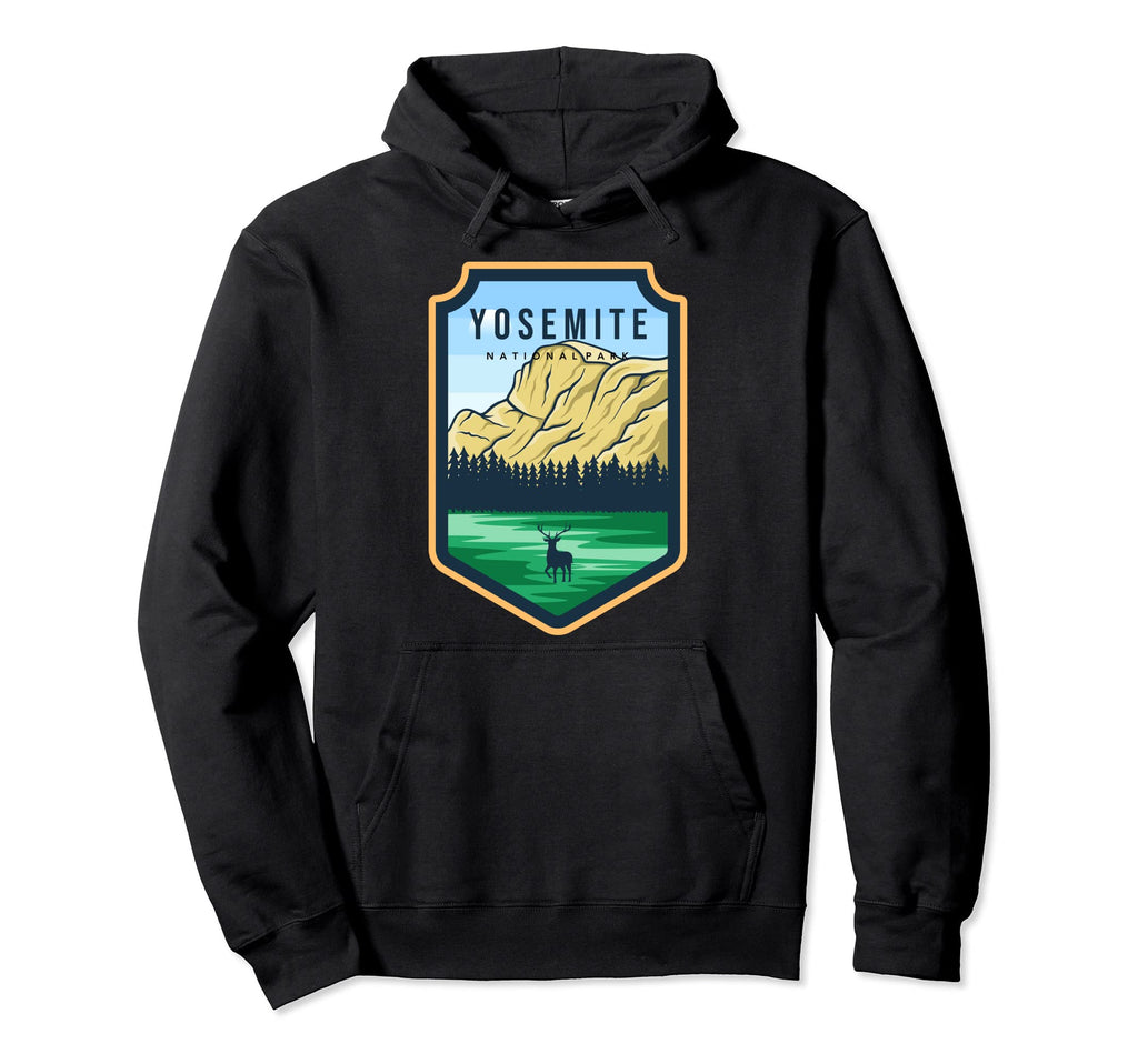 Yosemite National Park California Hoodie - Custom Art Print Men Women - T-Shirt, Sweatshirt, Hoodie