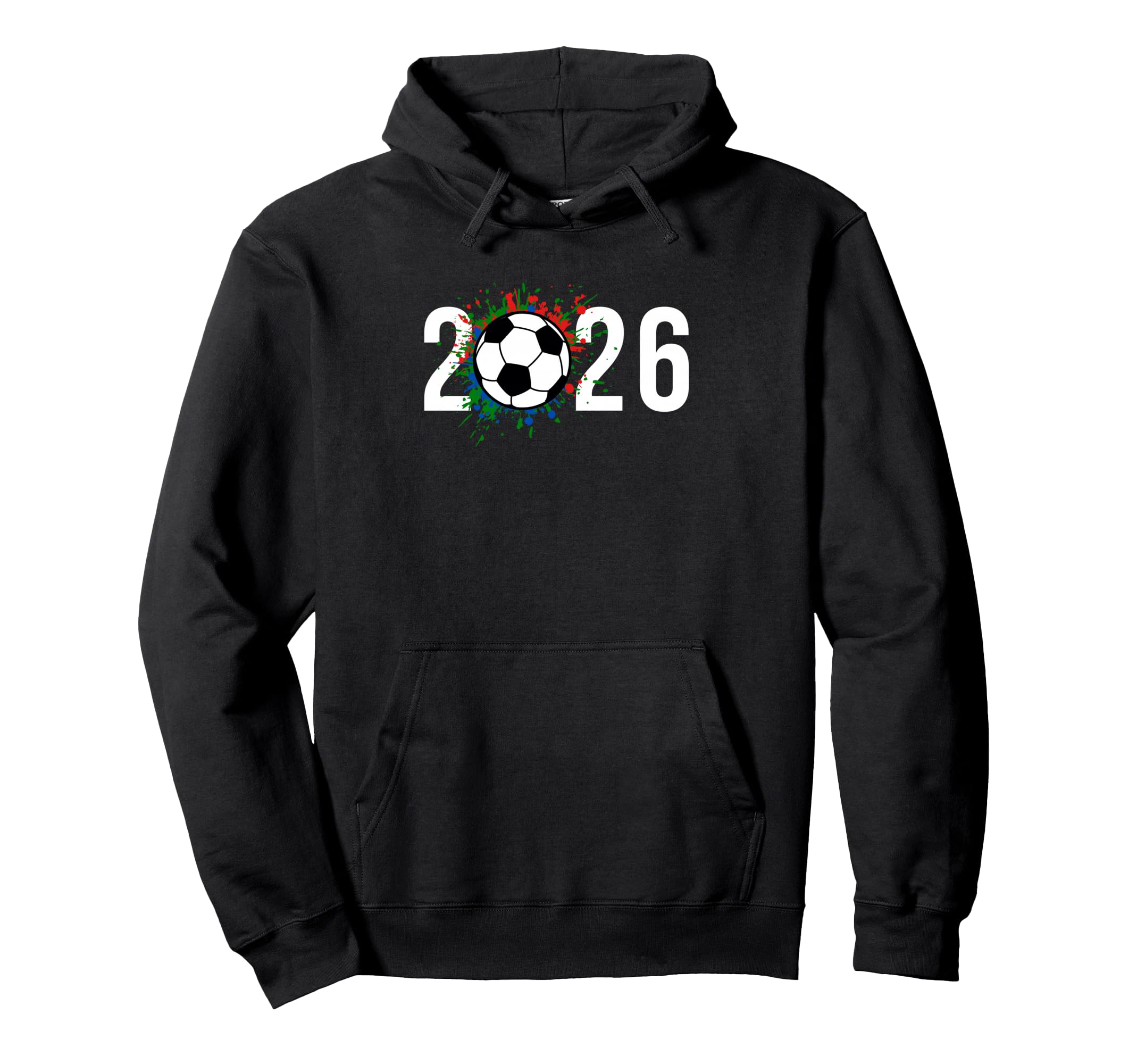 2026 Soccer Play Game Year Players Coaches Hoodie - Novelty Apparel Unisex - T-Shirt, Sweatshirt, Hoodie