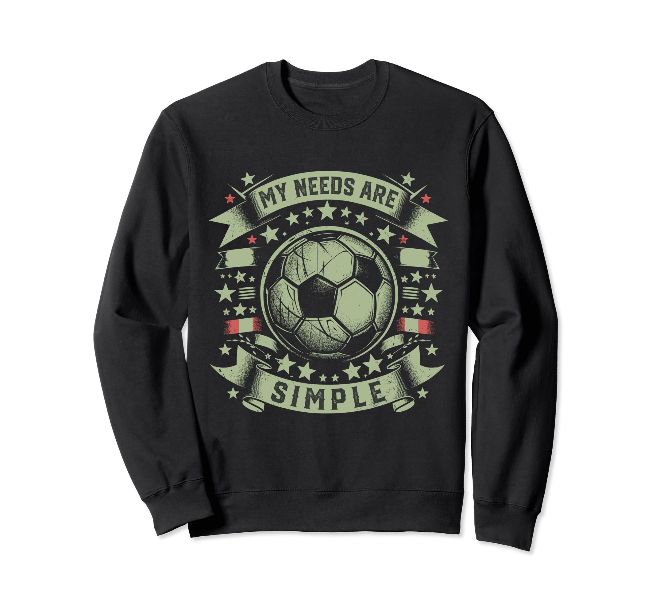 Soccer Player Soccer Sweatshirt - Aesthetic Graphic Unisex - T-Shirt, Sweatshirt, Hoodie
