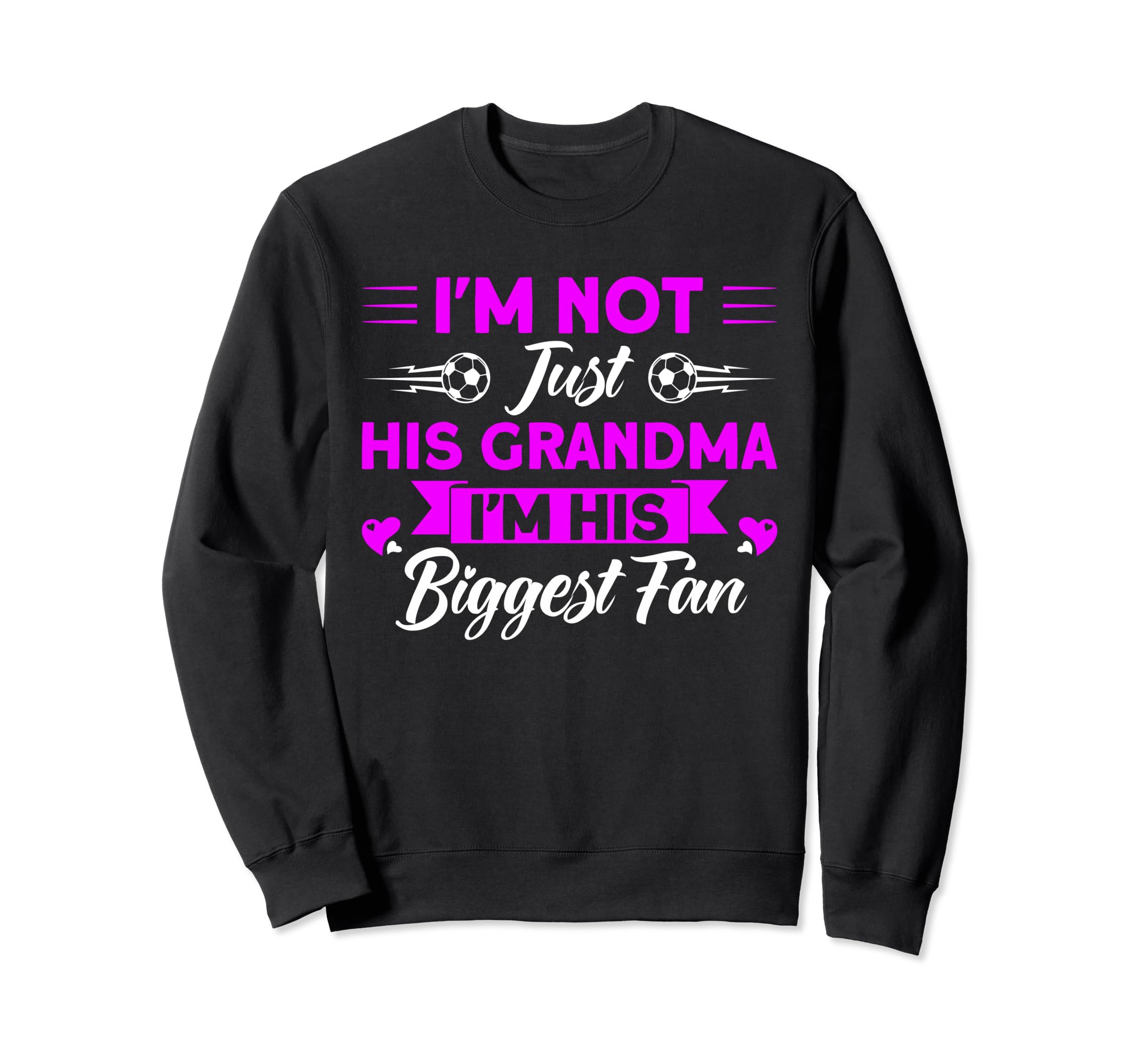 Soccer Grandma Family Matching Sweatshirt - Fun Novelty Design for Adults - T-Shirt, Sweatshirt, Hoodie