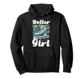 Roller 70S Skating Skater Skate Hoodie - Graphic Print Men Women - T-Shirt, Sweatshirt, Hoodie