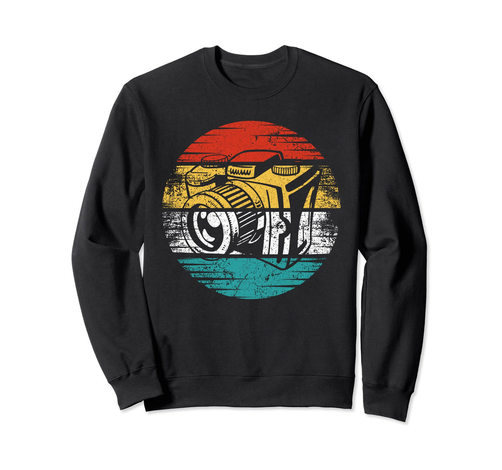 Camera Photographer Sweatshirt - Aesthetic Graphic Unisex - T-Shirt, Sweatshirt, Hoodie