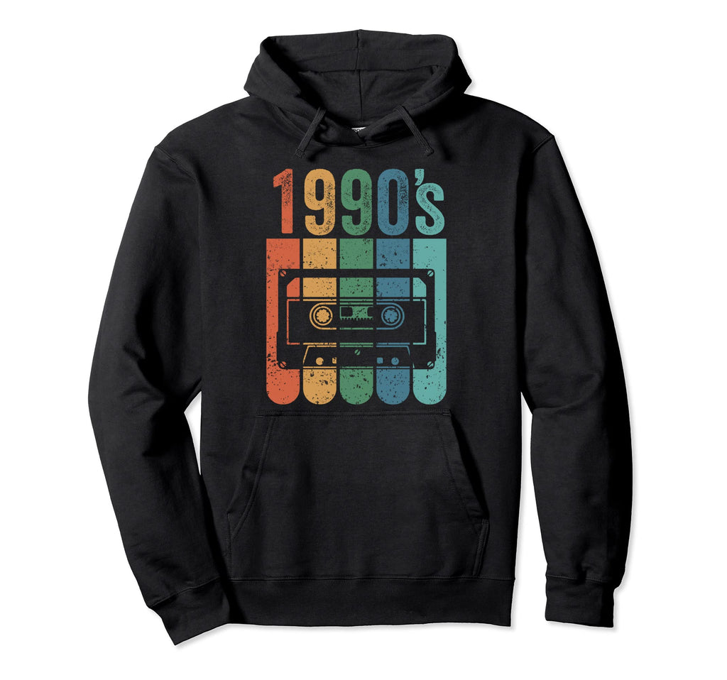 1990S 90S Cassette Best 1990 Cassette Tape Hoodie - Novelty Apparel Unisex - T-Shirt, Sweatshirt, Hoodie