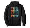 1990S 90S Cassette Best 1990 Cassette Tape Hoodie - Novelty Apparel Unisex - T-Shirt, Sweatshirt, Hoodie
