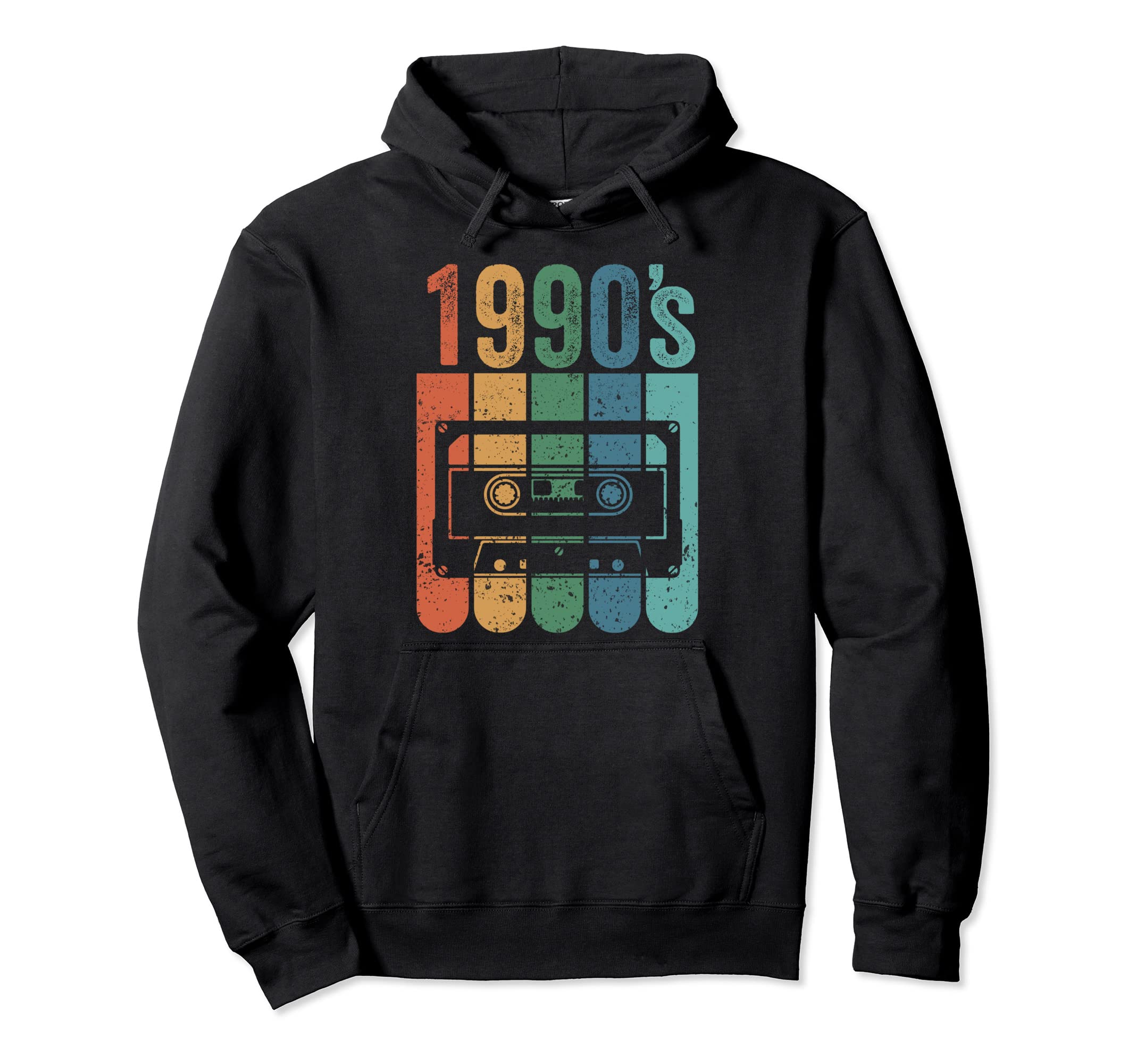 1990S 90S Cassette Best 1990 Cassette Tape Hoodie - Novelty Apparel Unisex - T-Shirt, Sweatshirt, Hoodie