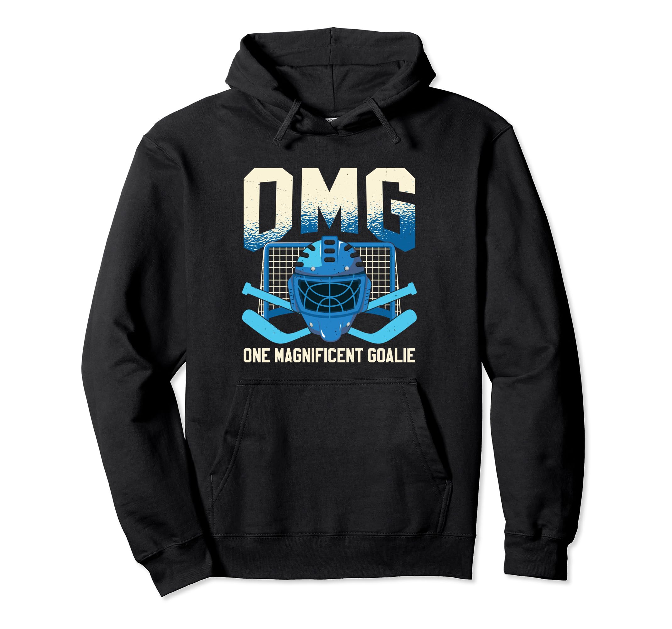 Goalkeeper Ice Hockey Goalie Hoodie - Novelty Apparel for Adults - T-Shirt, Sweatshirt, Hoodie