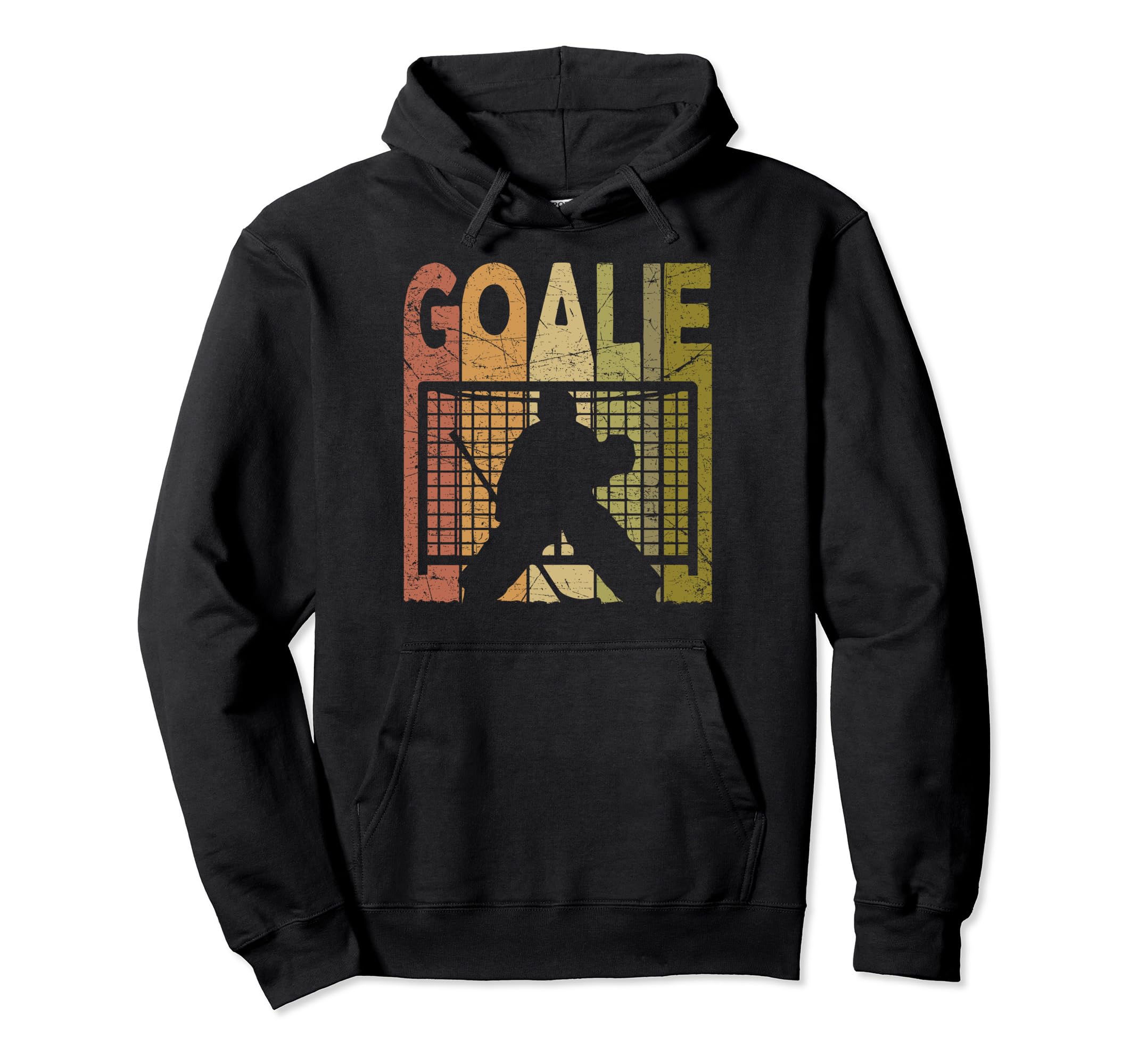 Ice Hockey Goalie Ice Hockey Goalkeeper Hoodie - Unique Graphic for Adults - T-Shirt, Sweatshirt, Hoodie