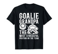 Funny Hockey Goalie Grandpa Hockey T-Shirt - Graphic Print Men Women - T-Shirt, Sweatshirt, Hoodie