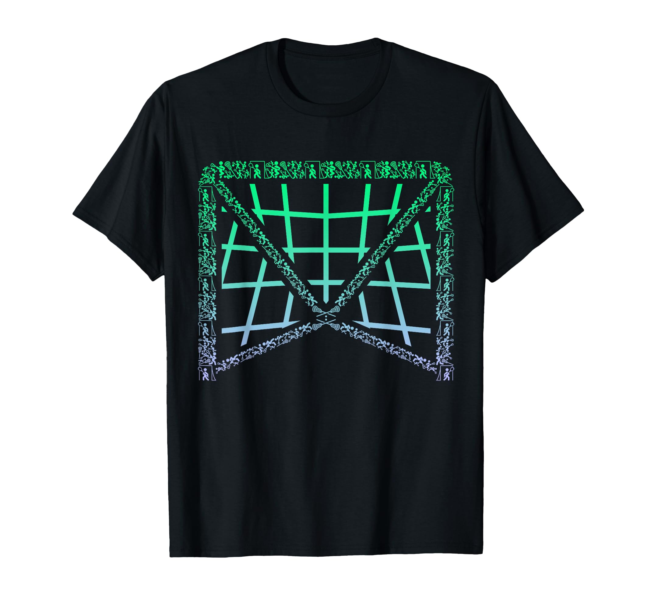 Lacrosse Goal Stuff Lax Goalkeeper T-Shirt - Trendy Graphic Men Women - T-Shirt, Sweatshirt, Hoodie