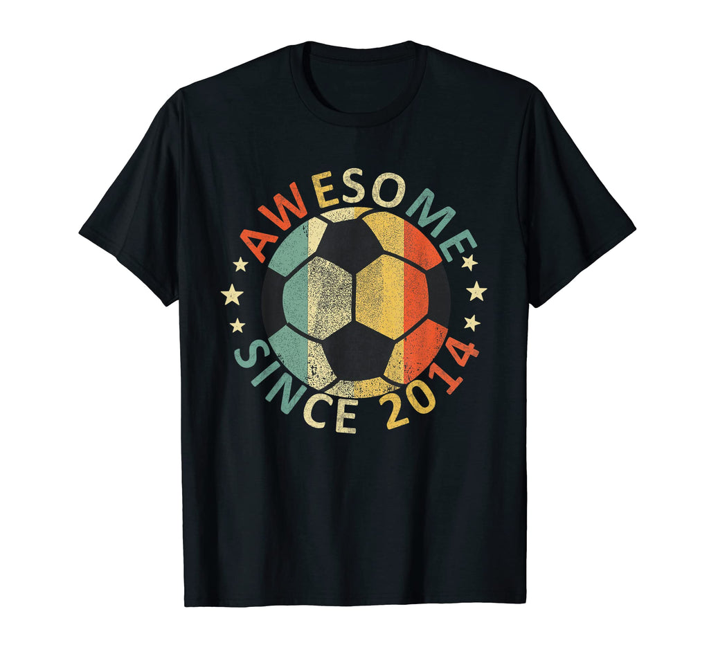 9Th Birthday 9 Year Old Soccer Player T-Shirt - Minimalist Print Men Women - T-Shirt, Sweatshirt, Hoodie