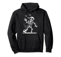Soccer Skeleton Halloween Soccer Hoodie - Custom Art Print for Adults - T-Shirt, Sweatshirt, Hoodie