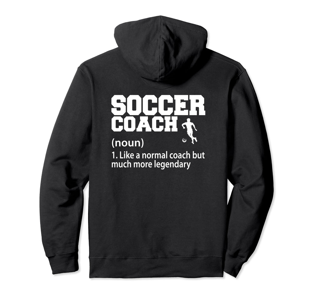 Soccer Coaching Training Trainer Hoodie - Aesthetic Graphic Men Women - T-Shirt, Sweatshirt, Hoodie