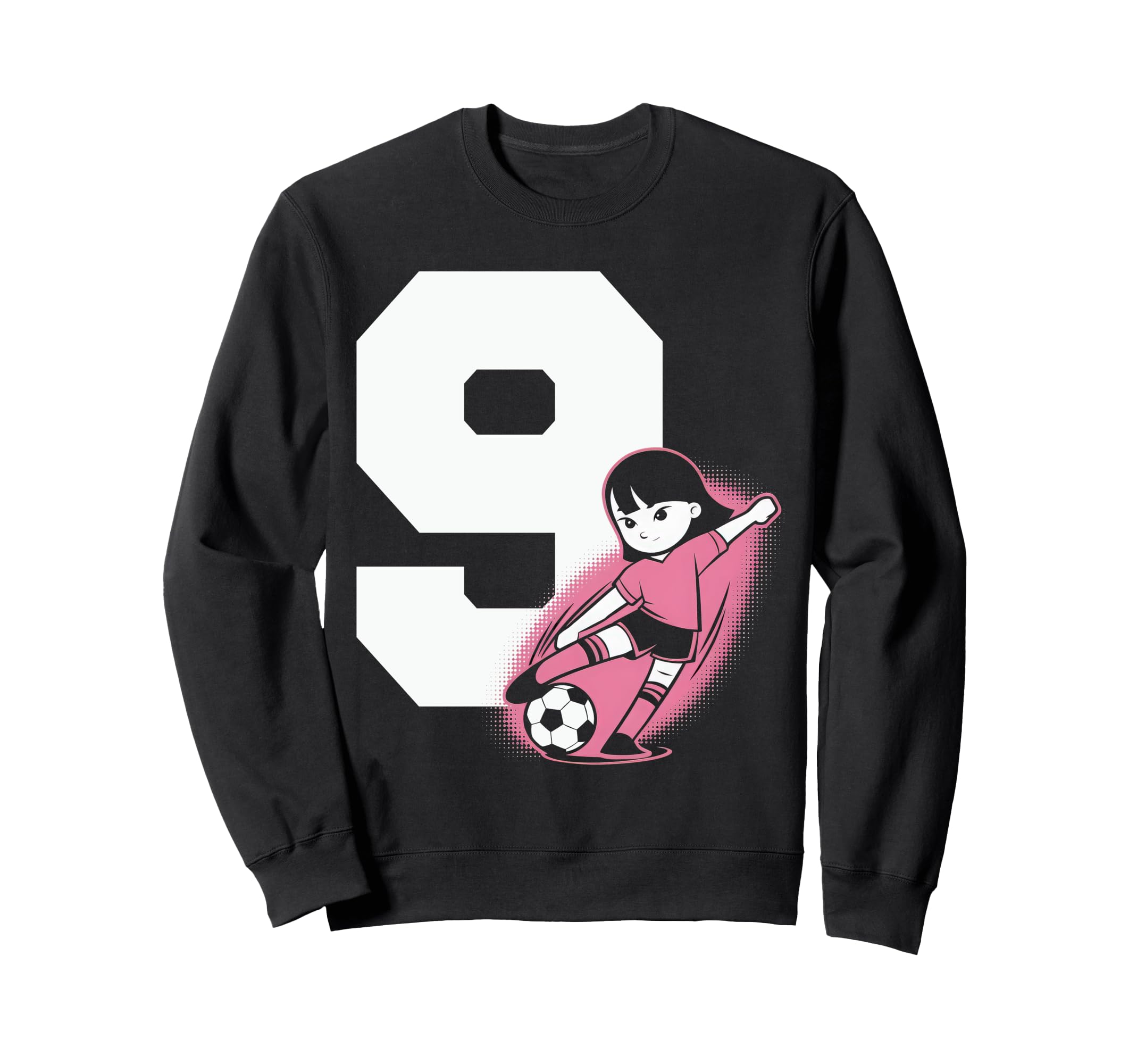 9 Soccer Birthday Gift Soccer Fan Sweatshirt - Casual Everyday Wear Unisex - T-Shirt, Sweatshirt, Hoodie